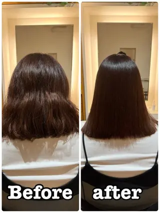 セミロング afloatkobe所属・美髪/髪質改善 川口凌弥のヘアスタイル