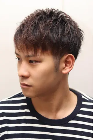 ショート メンズ HAIR&GROOMING YOSHIZAWA Inc所属・渡邊 絢のヘアスタイル