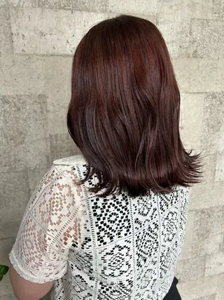 ミディアム カラー 🍒中川葵久美🍒 メンズ/パーマのヘアスタイル