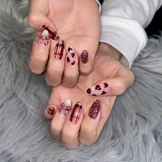 ネイル RICO NAIL所属・RICO Nail パーツつけ放題🌈のネイルデザイン