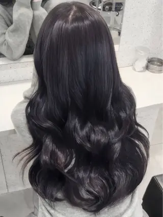 ロング カラー ヘアアレンジ 🖤Mion /SOYON🪽‪のヘアスタイル