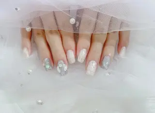 ネイル ᴿᴬᴺᴼᴺ ‎🤍 𝐴𝑌𝐴𝐾𝐴のネイルデザイン