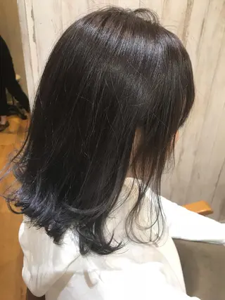 ミディアム 緑地公園美容室 neohairのヘアスタイル