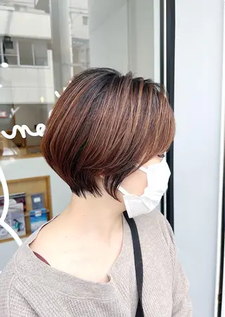 ショート BellaSalon所属・イトウ ヒロヤのヘアスタイル