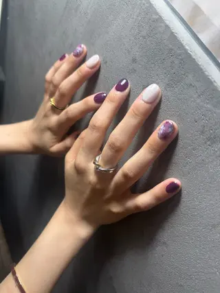 ショート sunrich MIKIのネイルデザイン