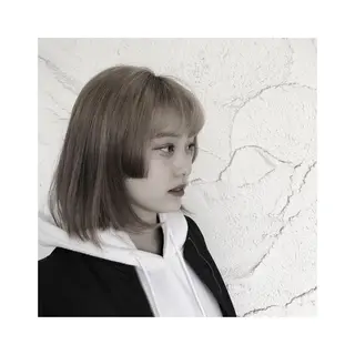 ミディアム Jill franc _ ayanoのヘアスタイル