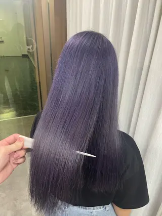 ロング カラー SOYON西大寺店所属・ダブルカラー/ 髪質改善💎安藤のヘアスタイル