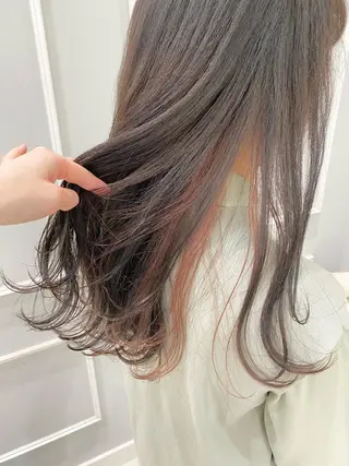 ロング 似合わせ艶髪カラー ❤️ハダユミのヘアスタイル