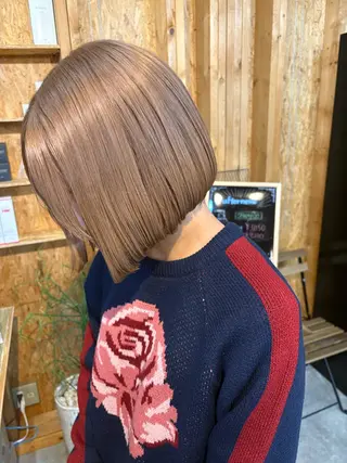 カラー まろみ暖色× chia🕯のヘアスタイル