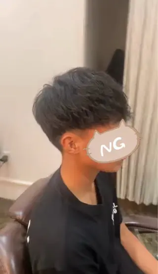 メンズ nest. りゅうせいのヘアスタイル