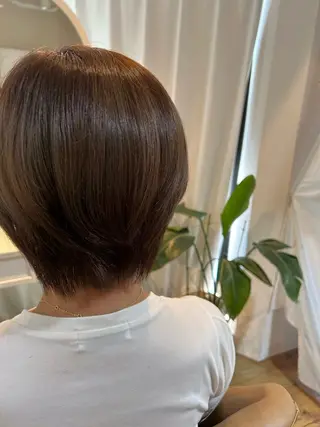 カラー 8.9月カットモデル ✨募集中✨河本玲奈のヘアスタイル