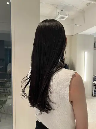 ロング カラー LANE所属・LANE FUのヘアスタイル
