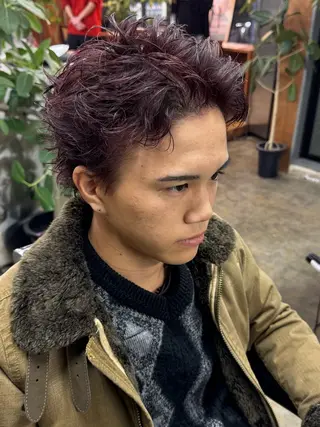 ショート カラー メンズ Lond GULLMAN所属・高橋大和/ メンズ特化美容師のヘアスタイル