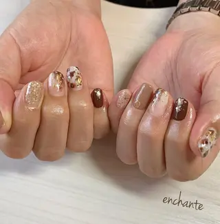ネイル アンシャンテ所属・enchante 自由が丘のネイルデザイン