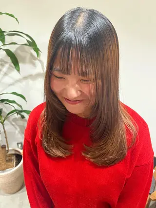 ロング 梅田美容室/カット /Maoのヘアスタイル