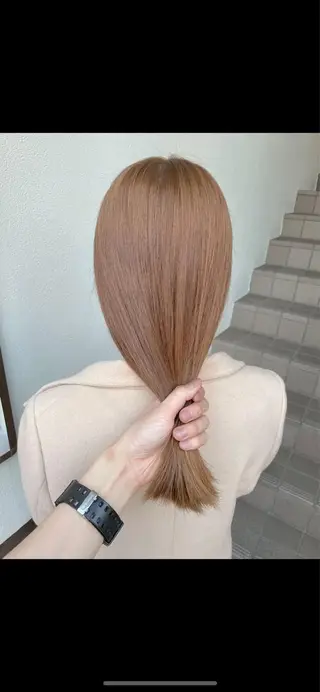 ロング yossy/髪質改善 /ダブルカラーのヘアスタイル