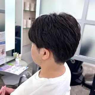 メンズ 🦖韓国風マッシュ/ メンズパーマ/羽根田のヘアスタイル