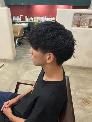 パーマ メンズ Kuku所属・つぼみ/パーマ ／レイヤー／ボブのヘアスタイル