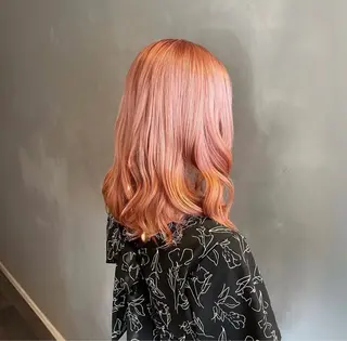 セミロング カラー そら୨୧˖men's /デザインカラーのヘアスタイル