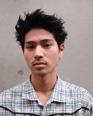 ショート パーマ メンズ スパイキーショート メンズカットリュウジのヘアスタイル