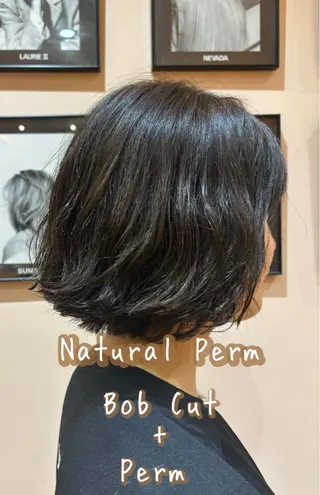 ショート パーマ 髪師kenjiro所属・五十嵐 未悠のヘアスタイル