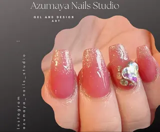 ネイル azumaya ネイリストarisaのネイルデザイン