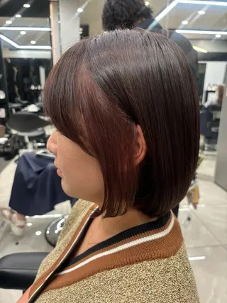 ミディアム HARUKI MINATO Japan KOBE所属・山本 優太のヘアスタイル