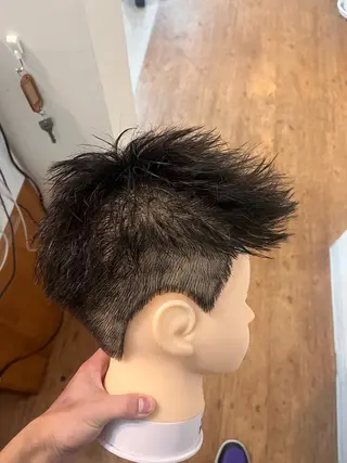 ショート メンズ BATON.藤崎翔 /西大分/アイブロウのヘアスタイル