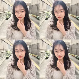 セミロング カラー ACRO梅田【アクロ】所属・縮毛矯正とカラーの人 倉友哉のヘアスタイル