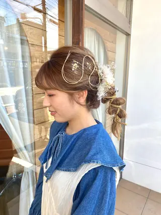 ヘアアレンジ Seaby / 木上 綾菜のヘアスタイル