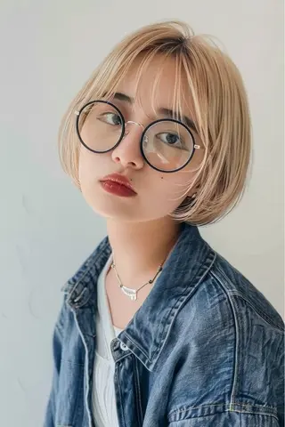 ショート カラー lana hair 新宿/髪質改善/韓国のヘアスタイル