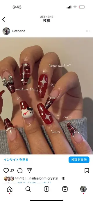 ネイル Nene nail 【nene】のネイルデザイン
