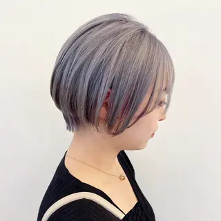ショート カラー 🌷モテ髪推しカラー moe🐰🌷のヘアスタイル