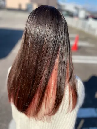 カラー 中間 知佳子のヘアスタイル