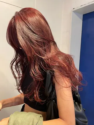 セミロング カラー レイヤー/似合わせ TAKUYAのヘアスタイル