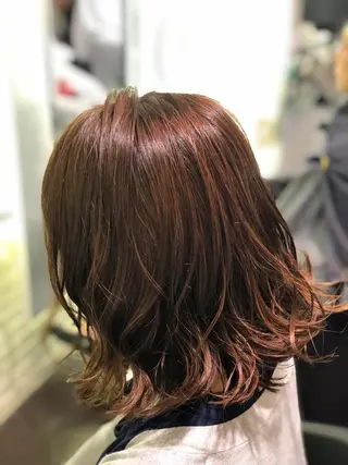 ミディアム 西山 恵太郎のヘアスタイル