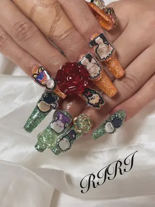 ネイル riri オーナーのネイルデザイン