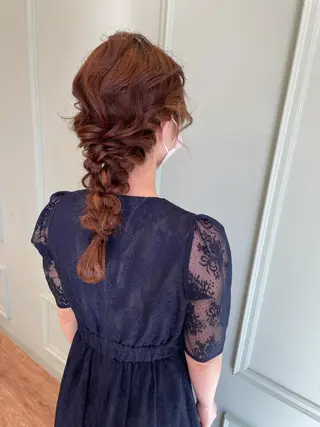 セミロング KANAMI日暮里 韓国ヘア・メイクのヘアスタイル