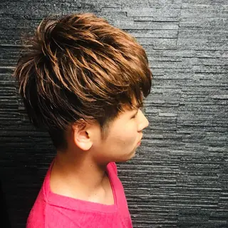 ミディアム premium barber 目黒店所属・プレミアムバーバー 目黒店のヘアスタイル