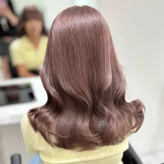 ミディアム 艶髪×ガーリー🎀 渋谷/ririkaのヘアスタイル