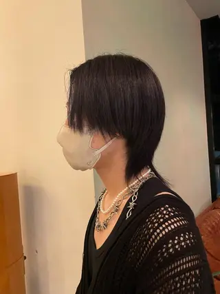 メンズ RIN／韓国ヘア レイヤーカットのヘアスタイル