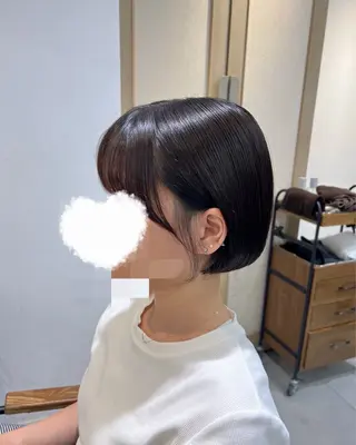 ショート Heil所属・透明感カラー 🩷ྀིAYAKAのヘアスタイル