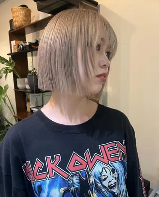 ショート カラー レイヤーカット/ルー ツカラー/EMIRIのヘアスタイル