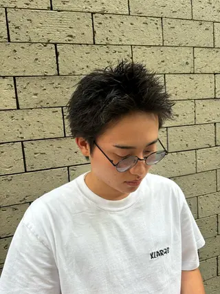ショート メンズ 小橋 亮太のヘアスタイル
