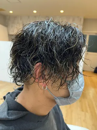 パーマ メンズ Agu hair onyx所属・松本 康佑のヘアスタイル