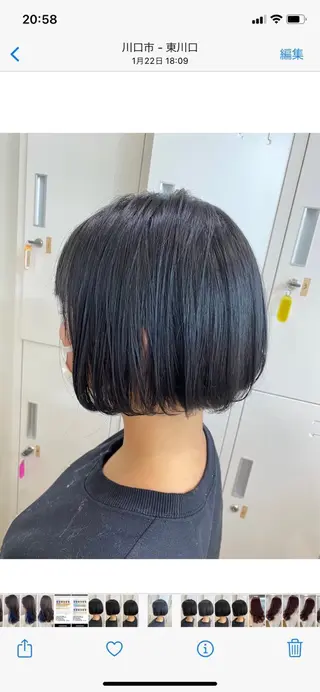 ショート ulQua 戸田のヘアスタイル