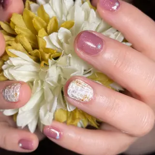 ネイル nail　milky 〜深夜にもネイル〜のネイルデザイン