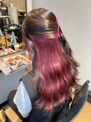 カラー 金城 二千夏のヘアスタイル