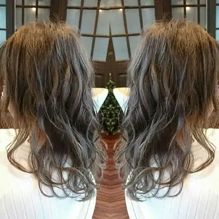 ミディアム カラー youres センター南所属・センター南 SEIJIのヘアスタイル