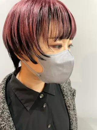 ショート 坂井翔　kiju オーナースタイリストのヘアスタイル